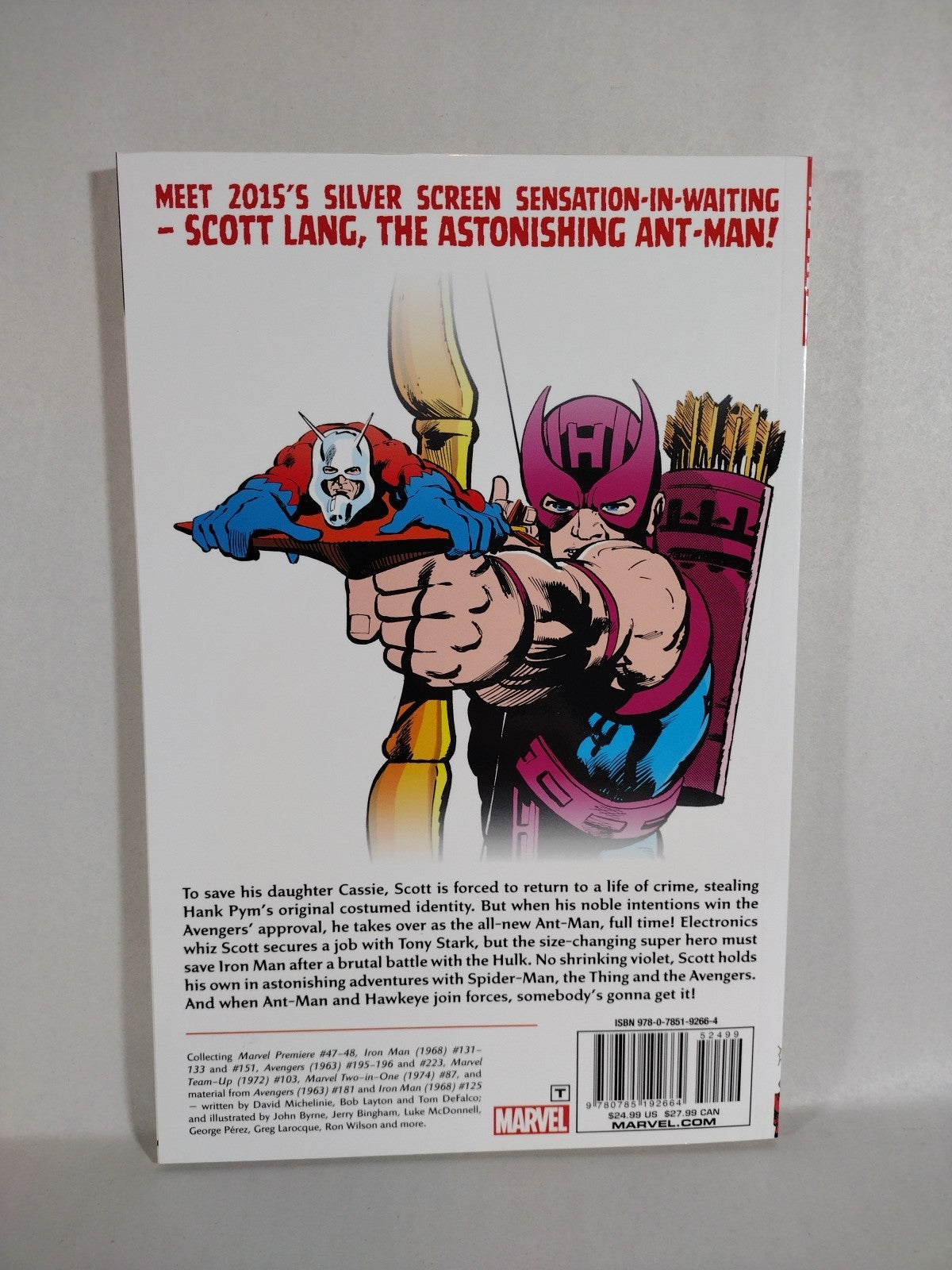 Ant-Man Scott Lang (2015) Marvel Comics TPB New