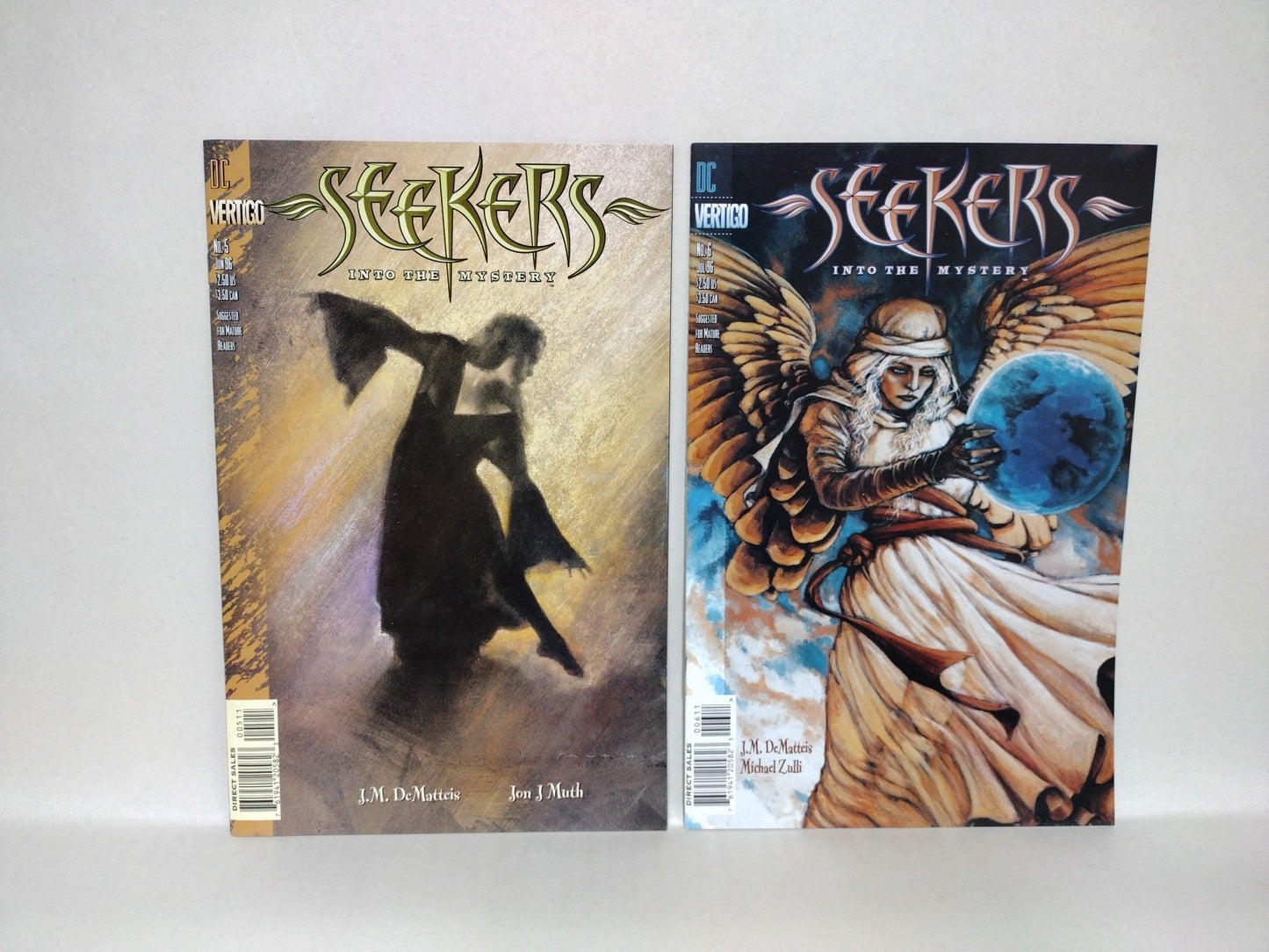 Seekers (1995) Complete DC Vertigo Comic Lot Set #1-15 JM Dematteis Glenn Barr