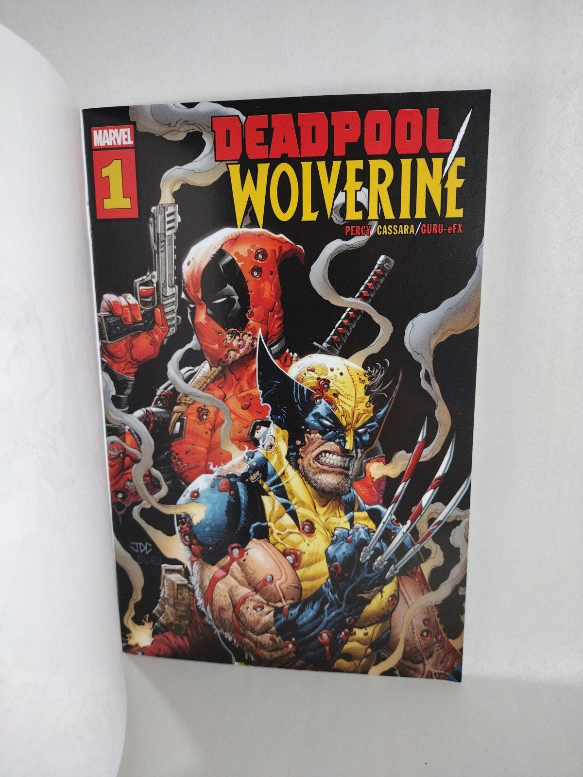 Deadpool Wolverine #1 (2025) Marvel Sketch Variant With Original JAG Guillen Art