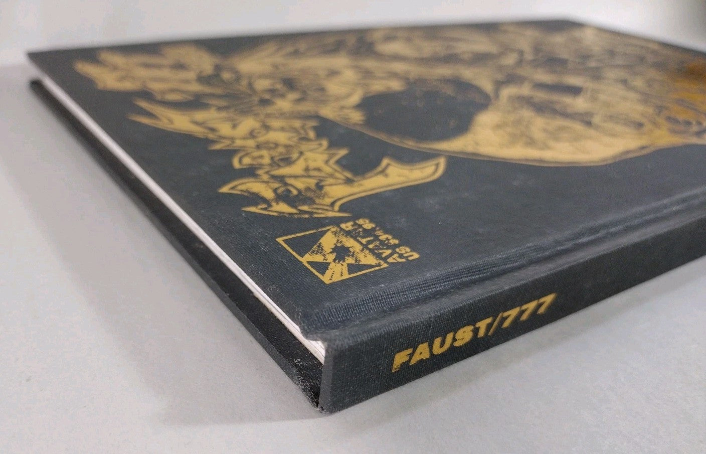 Faust 777 Wrath (2008) Gold Foil Hardcover Rare Tim Vigil Avatar HC 