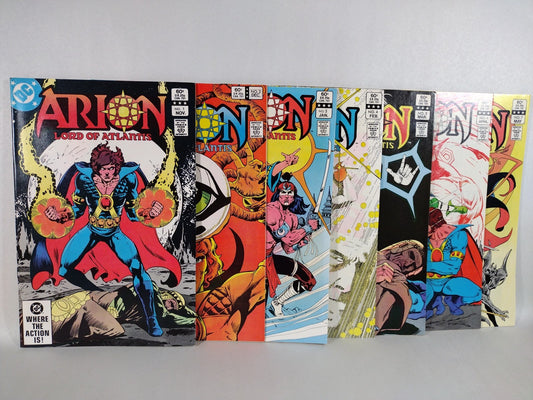 Arion Lord Of Atlantis (1982) DC Comic Lot Set #1-7 Kupperberg Duursema VF-NM