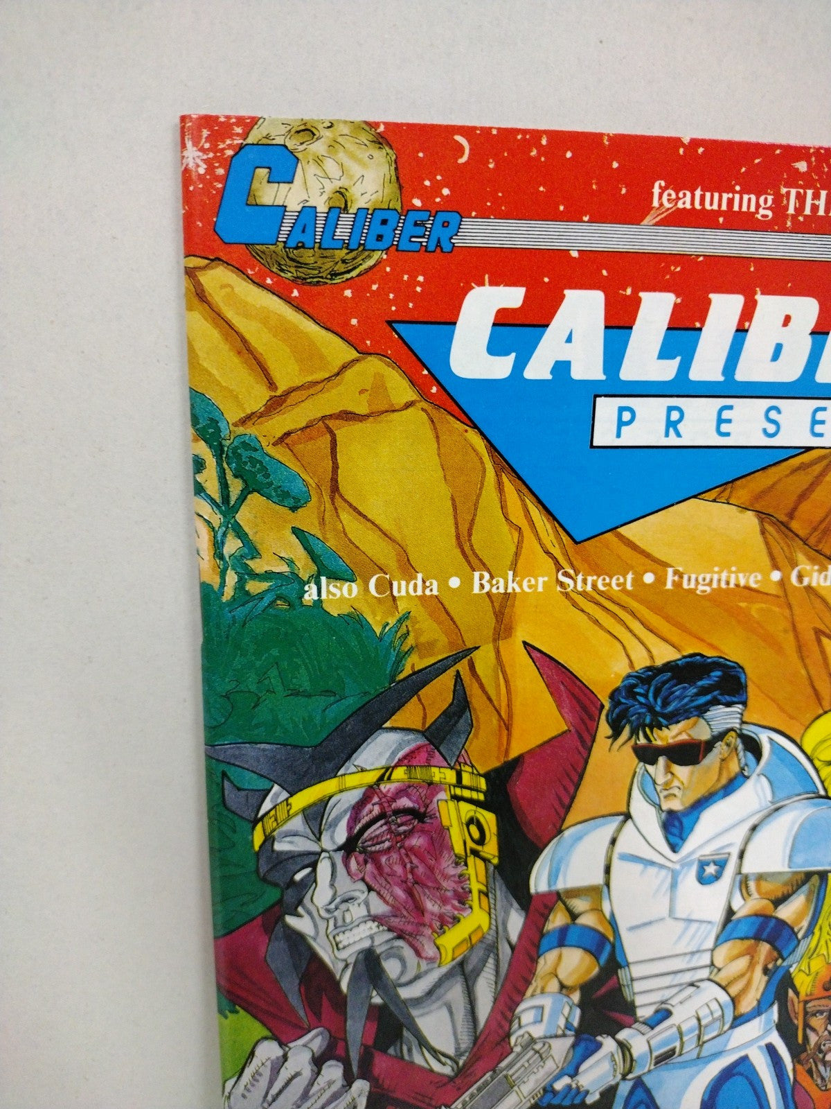 Caliber Presents (1989) Comic lot set #3 4 Tim Vigil Cuda IO Baker Street Punks