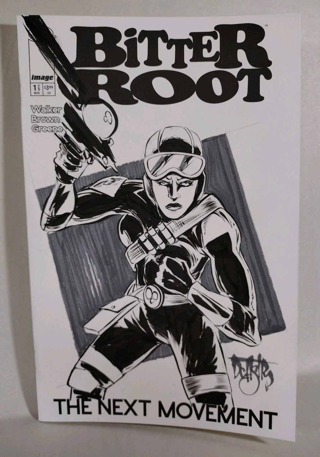 Bitter Root The Next Movement #1 (2025) Image Comic Sketch Var W Original Art 