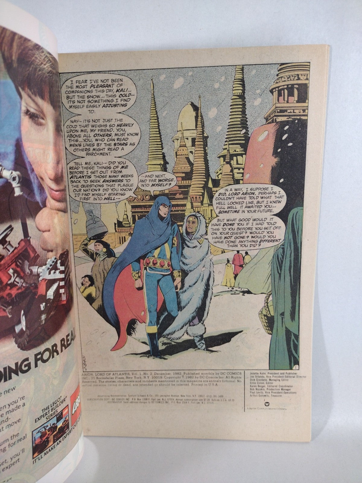 Arion Lord Of Atlantis (1982) DC Comic Lot Set #1-7 Kupperberg Duursema VF-NM