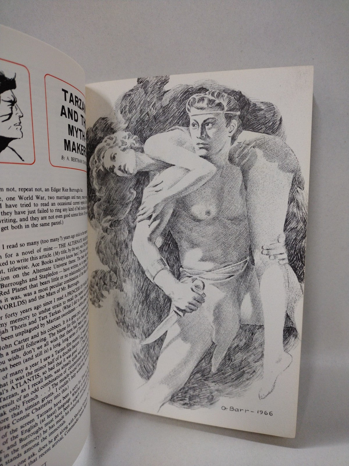 ERB Digest Edgar Rice Burroughs Fanzine Magazine #1 March 1967 Reprint