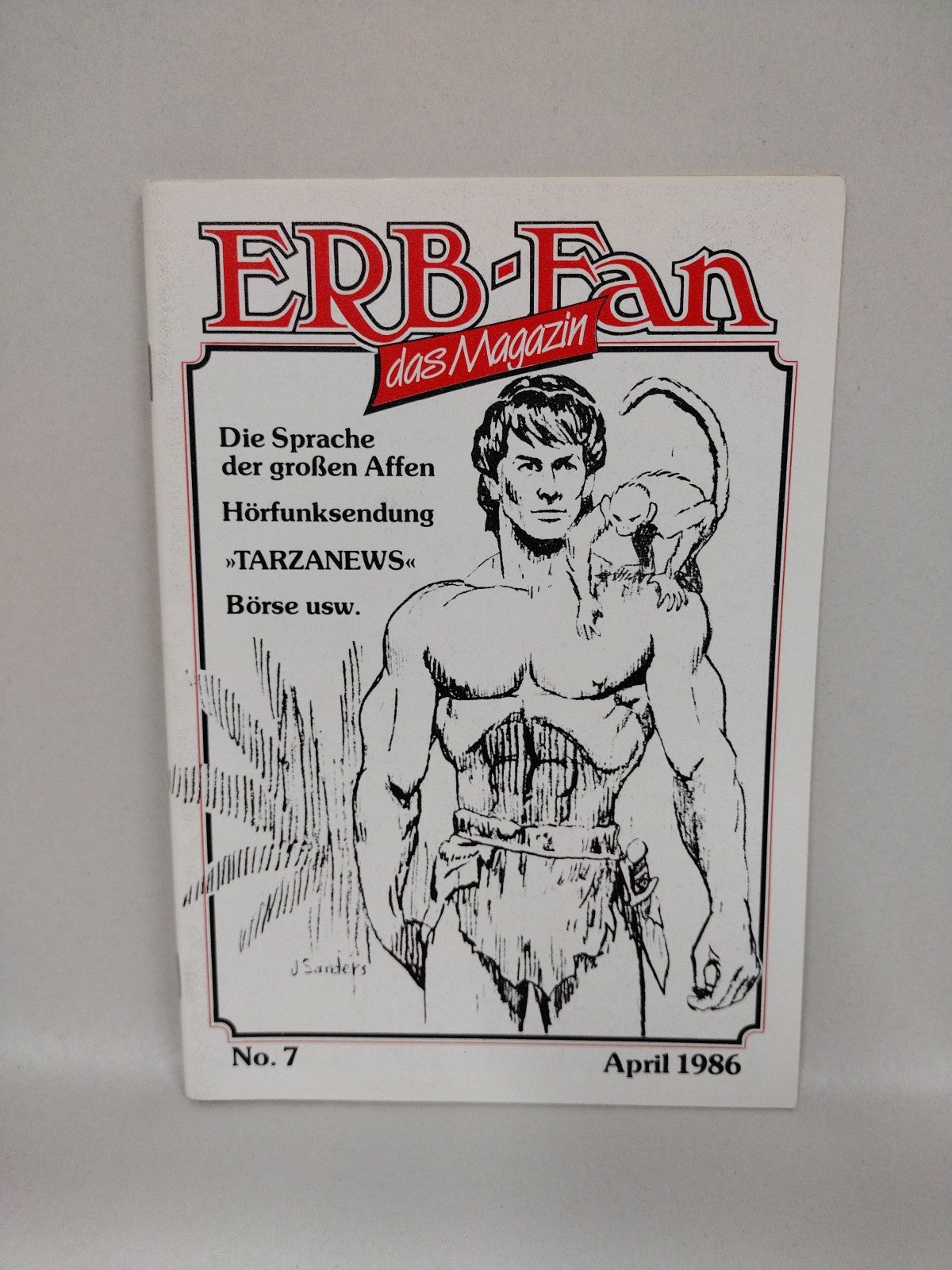 ERB Fan Das Magzin (1986) German Text  Fanzine Lot Of 10 #5-13 +Bazaar #2 Tarzan