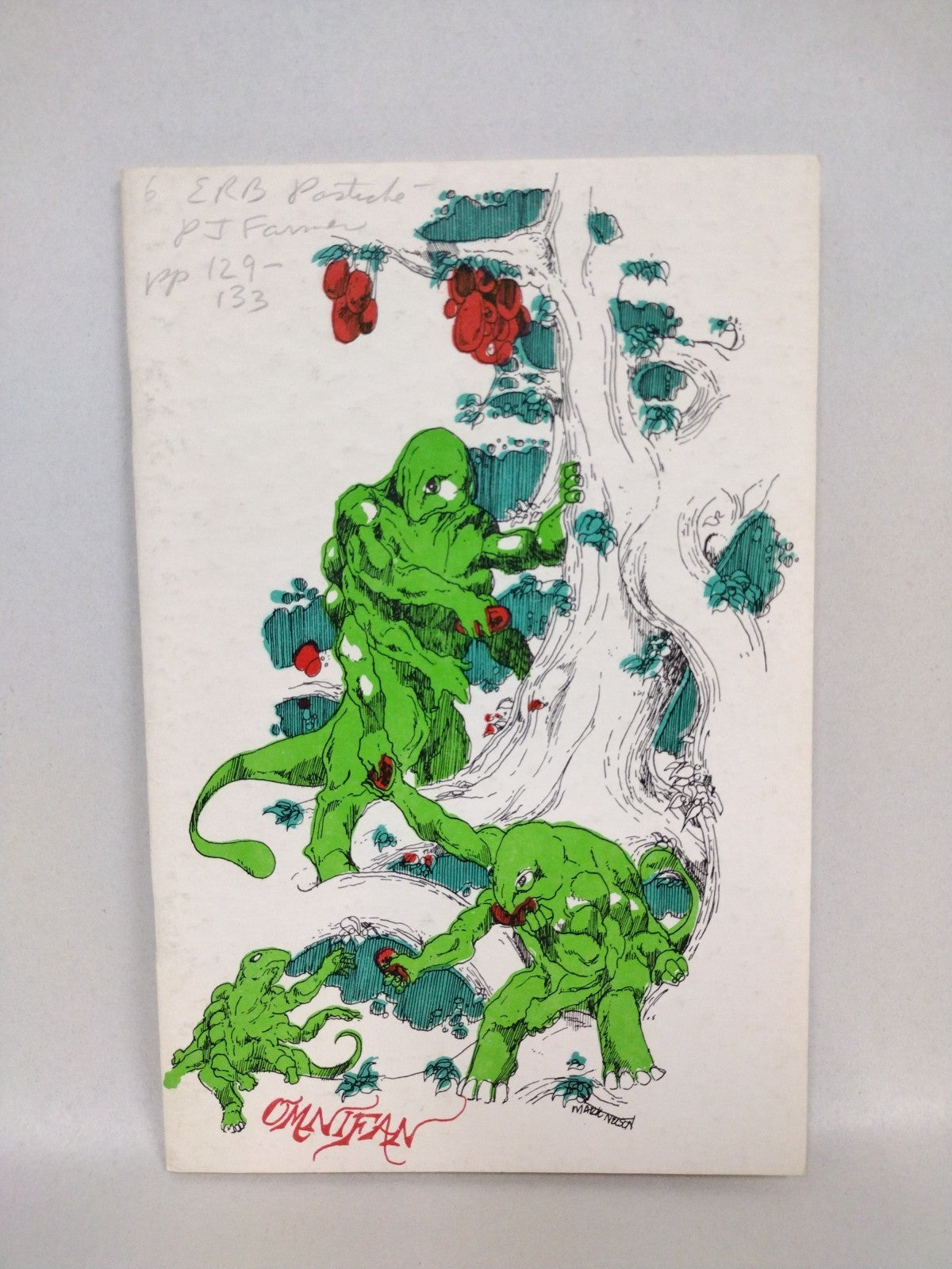 Omnifan #6 (1974) Fantasy Fanzine David A Kraft Mark Nelson Cover Bill Black