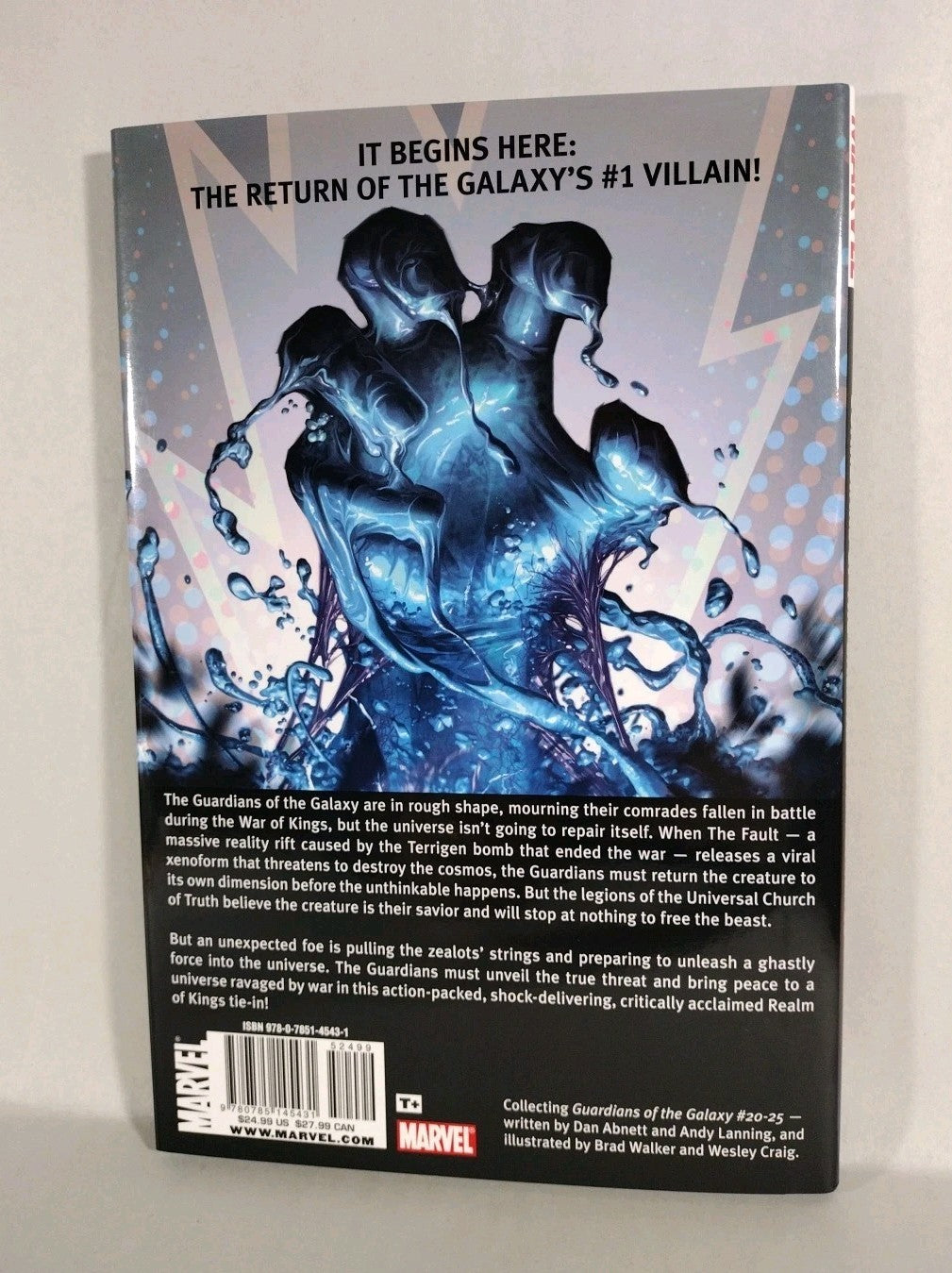 Guardians Of The Galaxy Vol 4 Realm Of Kings Marvel Premiere Edition HC VG