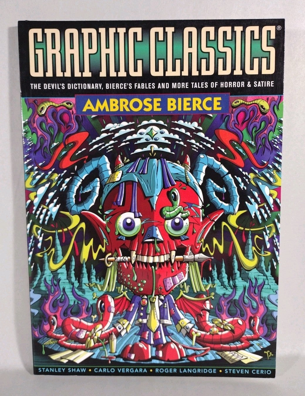 GRAPHIC CLASSICS: AMBROSE BIERCE (2008) 2ND EDITION TPB Steven Cerio Cover New 