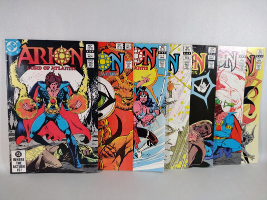 Arion Lord Of Atlantis (1982) DC Comic Lot Set #1-7 Kupperberg Duursema VF-NM