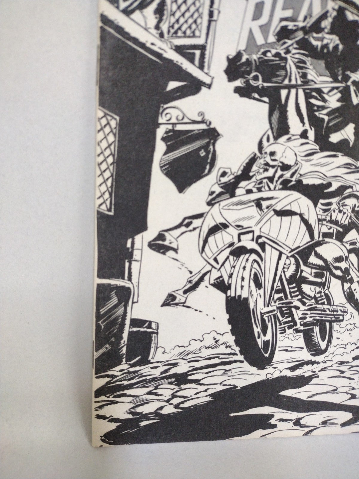 COMIC READER #132 (1976) Fanzine Ghost Rider by Frank Robbins P Craig Russell VG