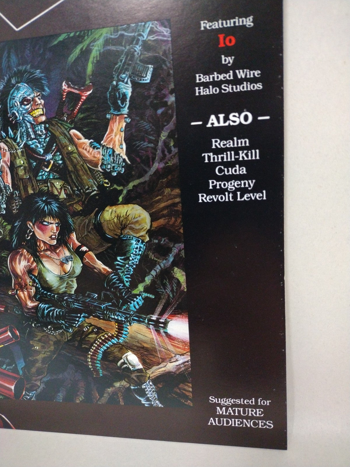 Caliber Presents (1989) Comic lot set #3 4 Tim Vigil Cuda IO Baker Street Punks
