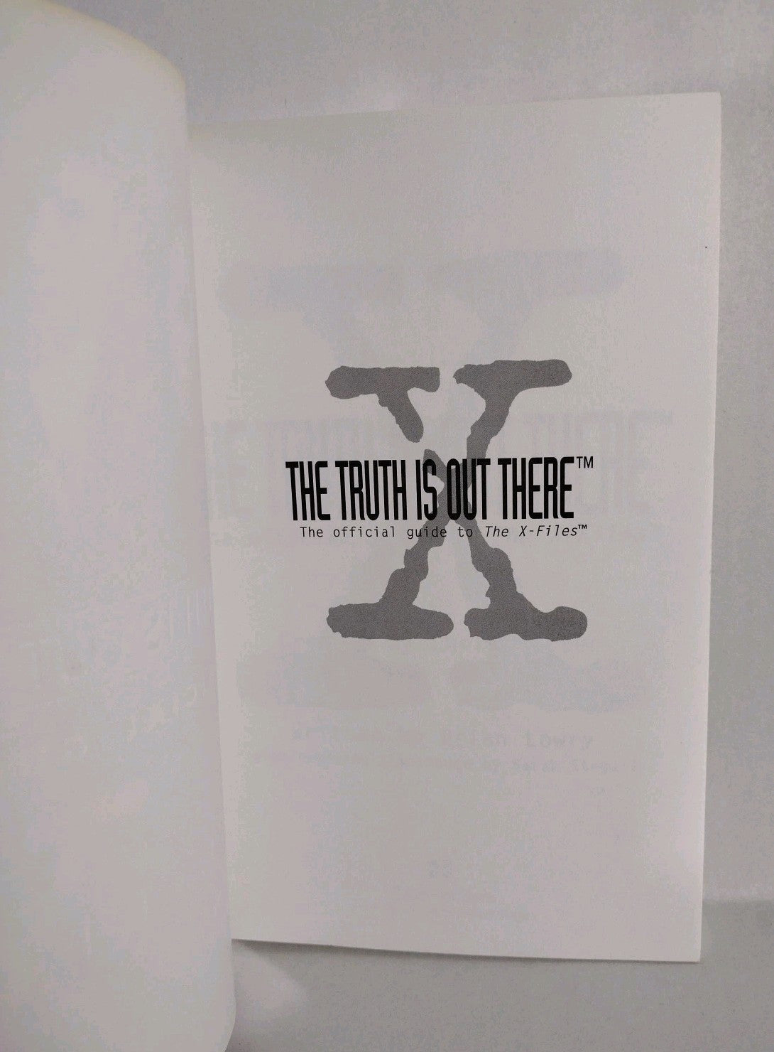 X-Files Official Guide To (1995) Vol 1 2 3 Brian Lowry Andy Meisler Harper Prism