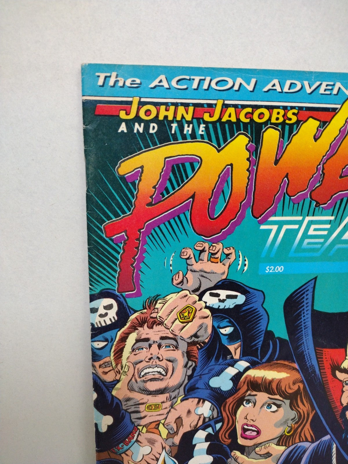 John Jacobs and the Power Team #3 (1991) Evangelical Comic Reader Copy