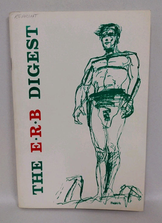 ERB Digest Edgar Rice Burroughs Fanzine Magazine #1 March 1967 Reprint