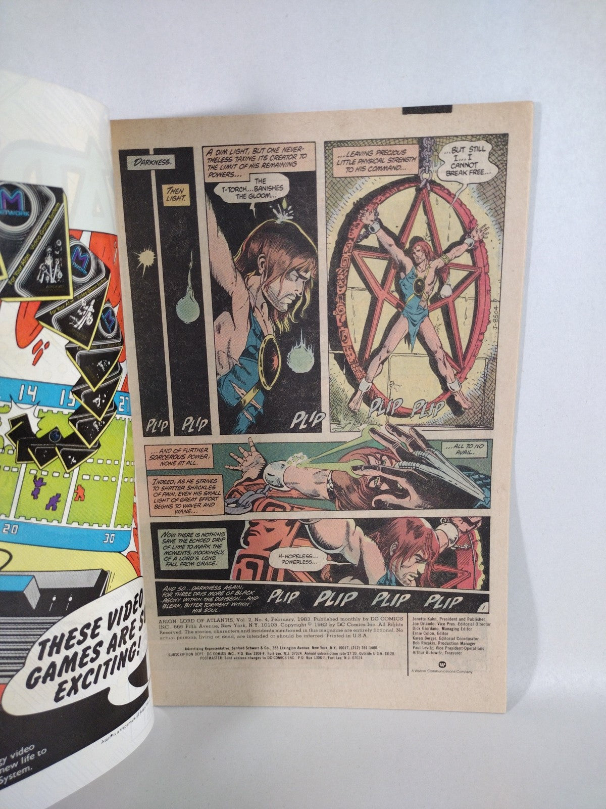 Arion Lord Of Atlantis (1982) DC Comic Lot Set #1-7 Kupperberg Duursema VF-NM