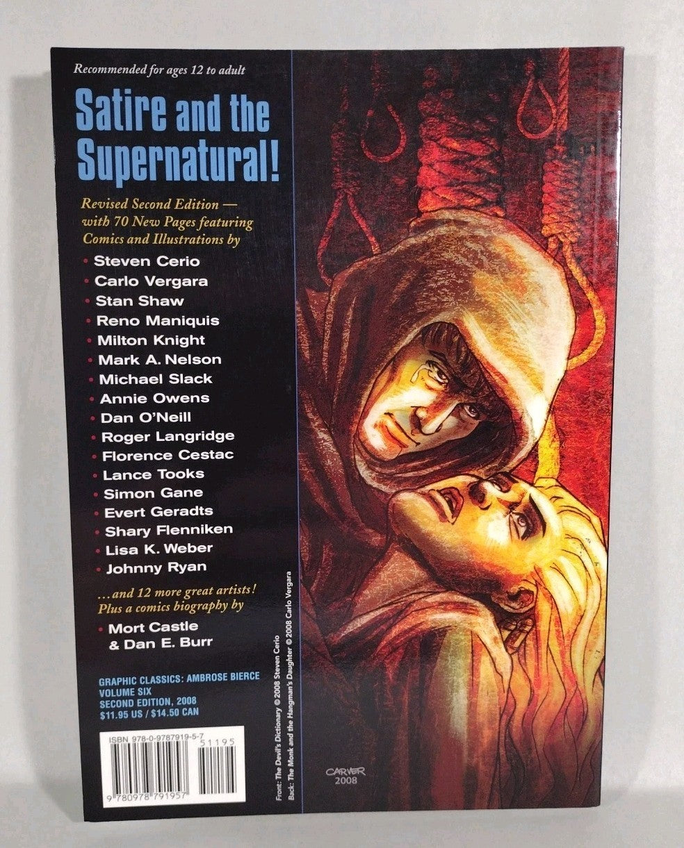 GRAPHIC CLASSICS: AMBROSE BIERCE (2008) 2ND EDITION TPB Steven Cerio Cover New 