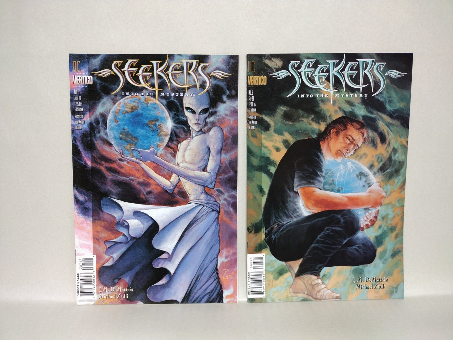 Seekers (1995) Complete DC Vertigo Comic Lot Set #1-15 JM Dematteis Glenn Barr