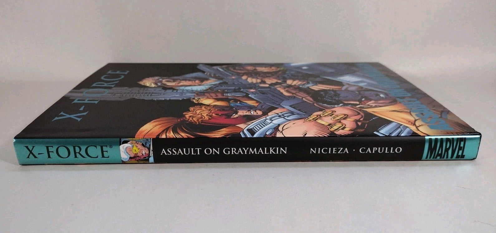 X-Force Assault On Graymalkin Marvel Premiere HC X-Men Cable Deadpool Capullo