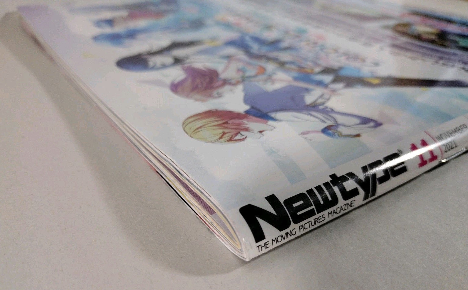 Newtype #11 (2021) Anime Manga Magazine W Stickers + Poster Japanese Text New