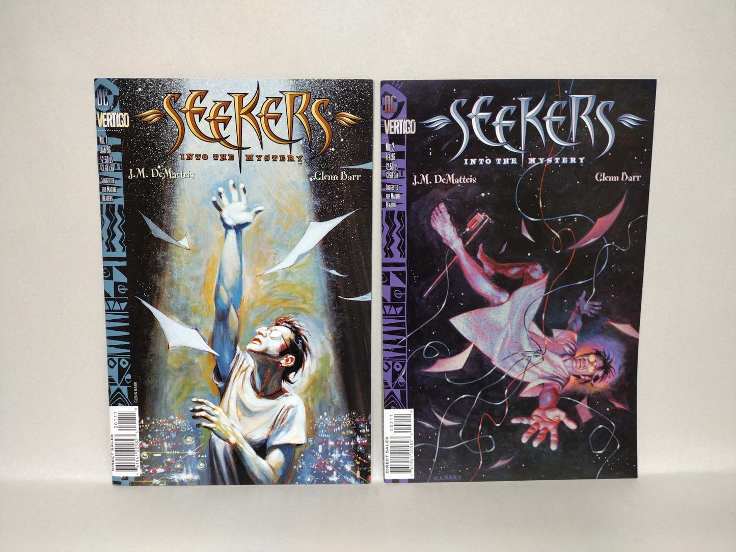 Seekers (1995) Complete DC Vertigo Comic Lot Set #1-15 JM Dematteis Glenn Barr