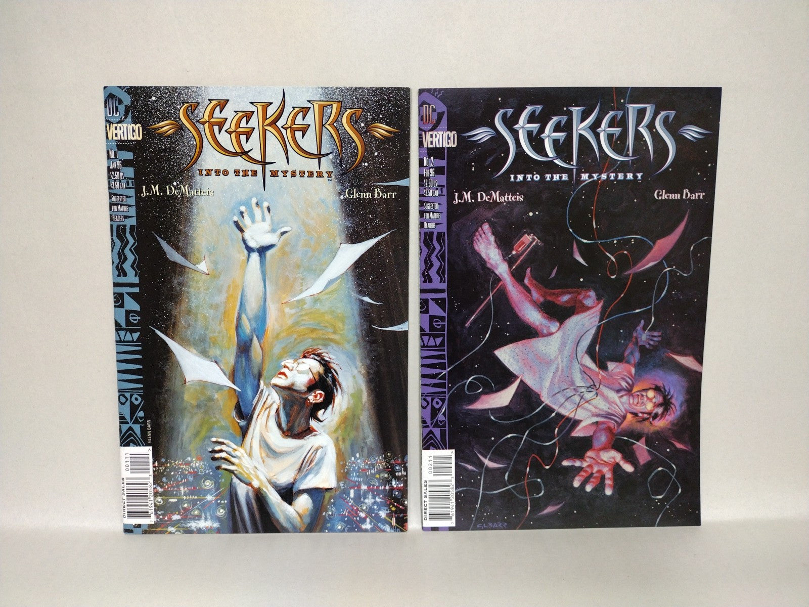 Seekers (1995) Complete DC Vertigo Comic Lot Set #1-15 JM Dematteis Glenn Barr