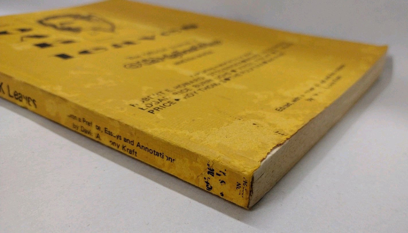 Compleat Oak Leaves Otis Adelbert Kline Vol 1 (1980) Fictioneer Facsimile Ed SC