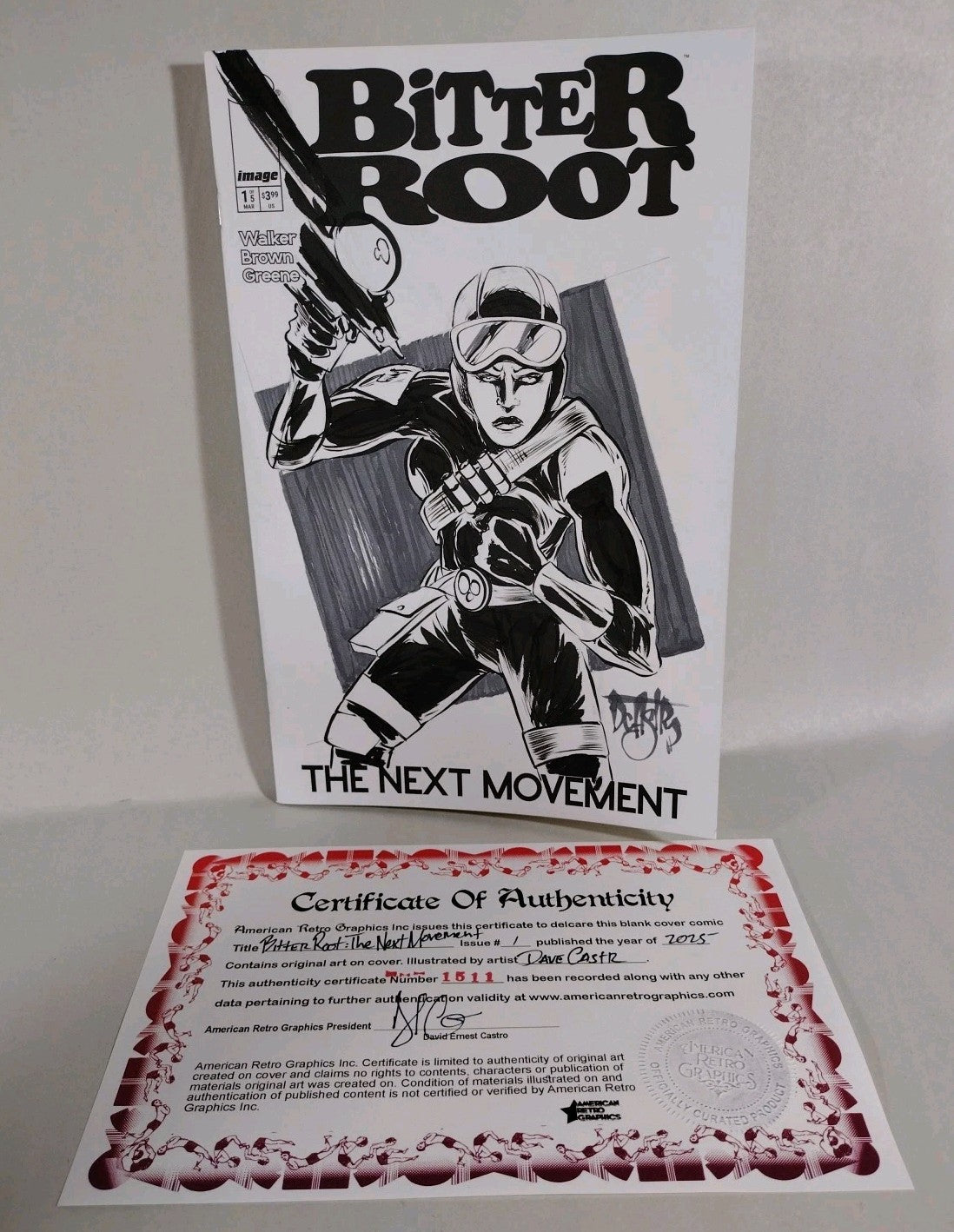 Bitter Root The Next Movement #1 (2025) Image Comic Sketch Var W Original Art 