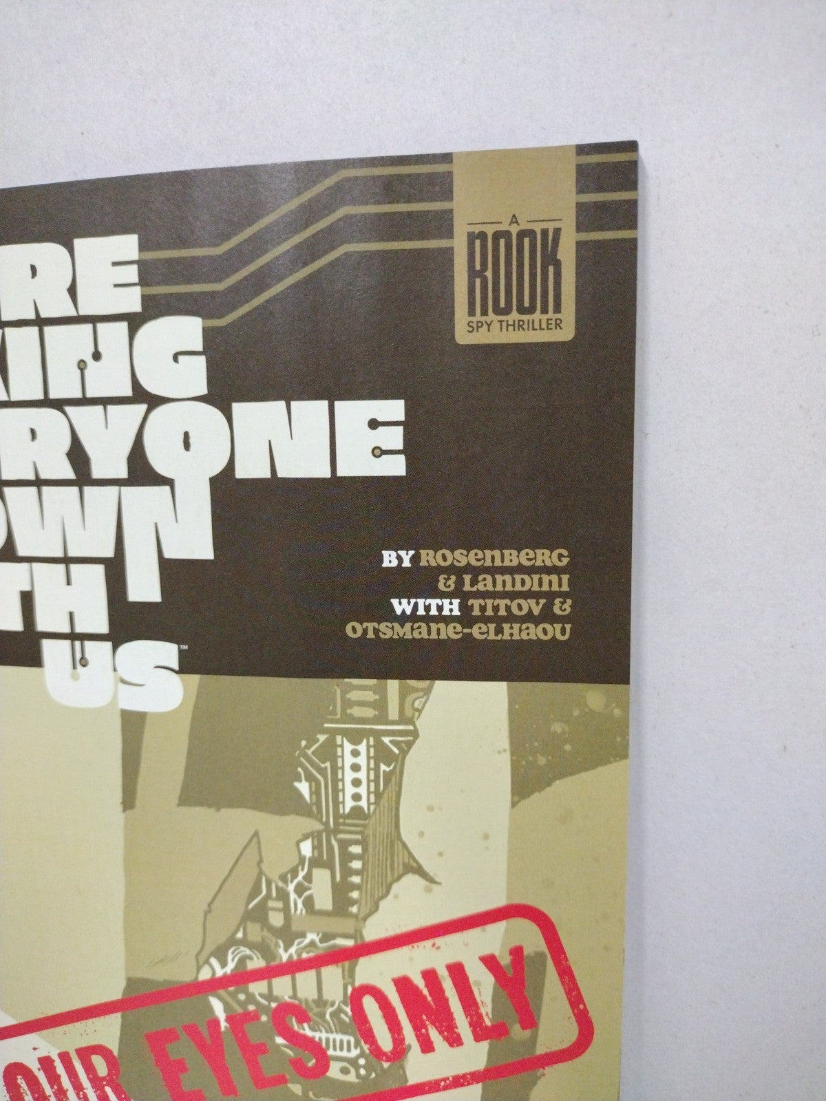 We're Taking Everyone Down With Us #1 2025 Image Comics Preview Copy 1 Per Store