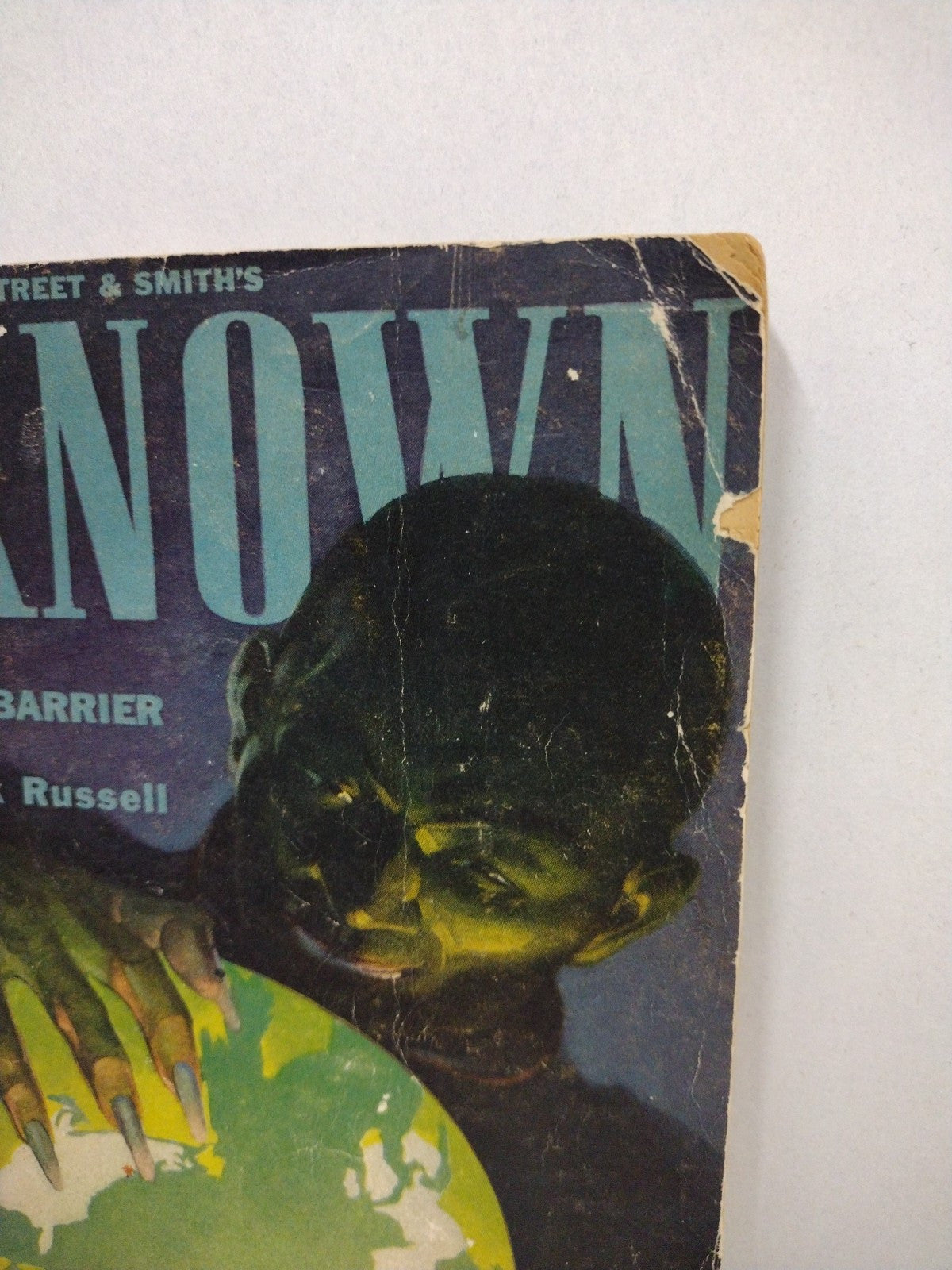 Unknown Vol 1 #1 March 1939 Mystery Scifi Golden Age Pulp Fiction Novel