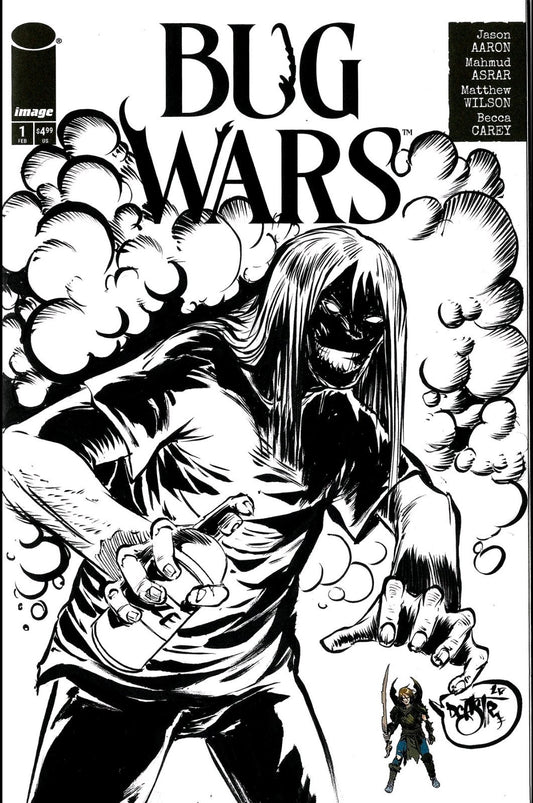 Bug Wars (2025) Image Comic Sketch Cover Variant W Original Dave Castr Art