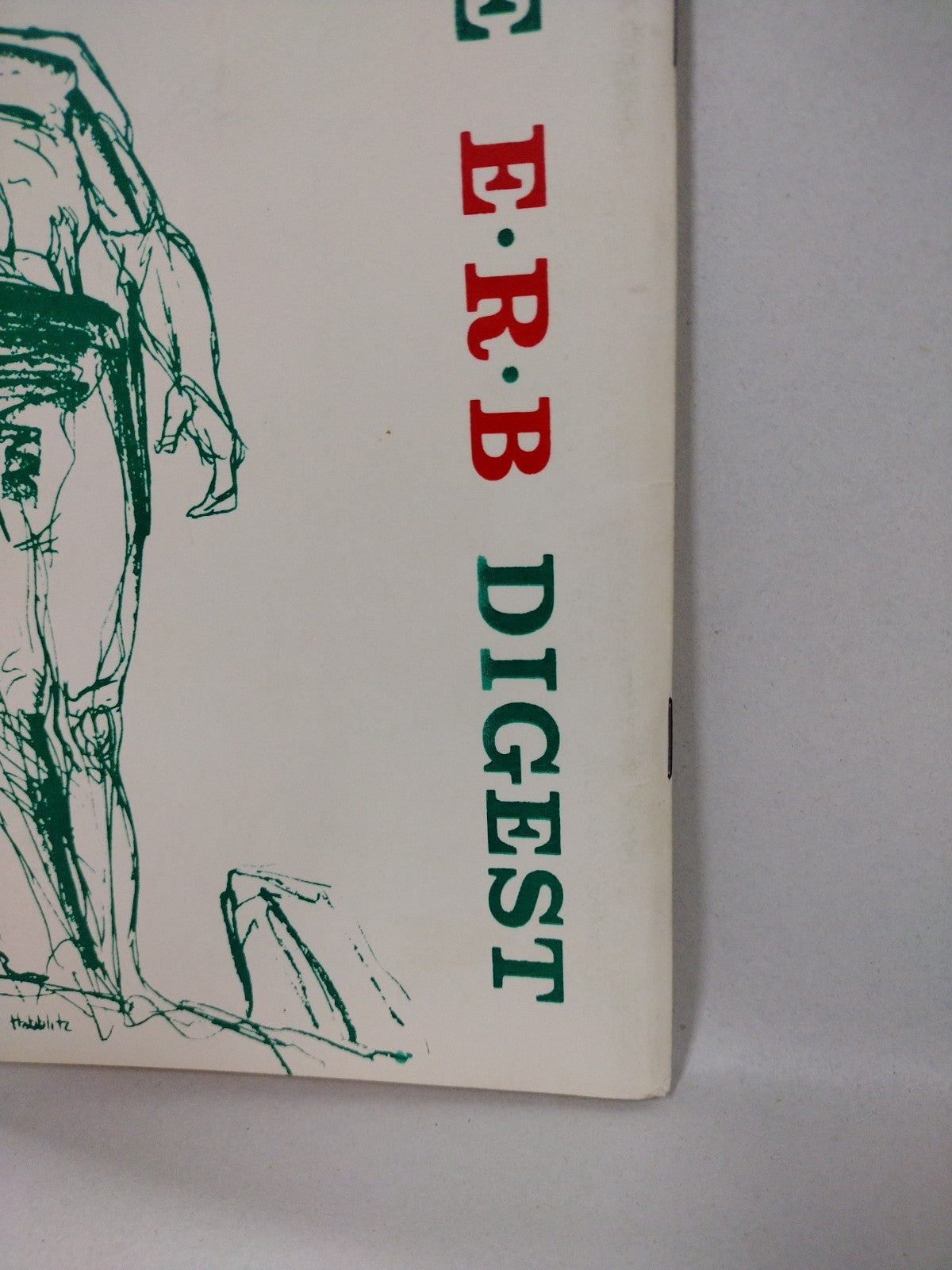 ERB Digest Edgar Rice Burroughs Fanzine Magazine #1 March 1967 Reprint