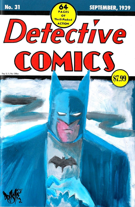 Detective Comics #31 (2024) DC Sketch Cover Variant W Original Dave Castr Art