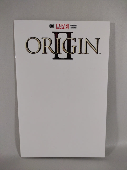 Origin II #1 (2014) Marvel Blank Sketch Variant Cover Comic Wolverine NM