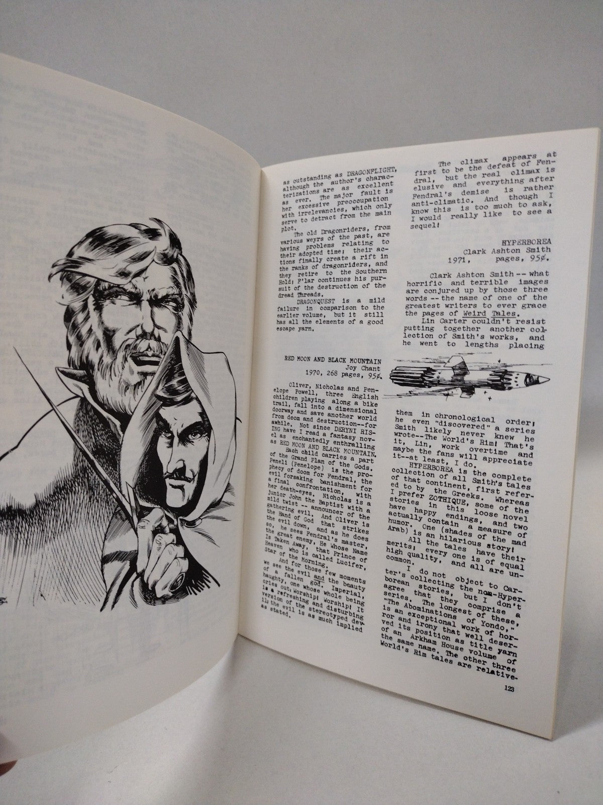 Omnifan #6 (1974) Fantasy Fanzine David A Kraft Mark Nelson Cover Bill Black