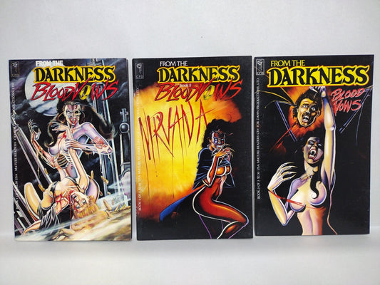 From the Darkness Book II Blood Vows (1992) 1 2 3 Complete Series CFD Jim Balent
