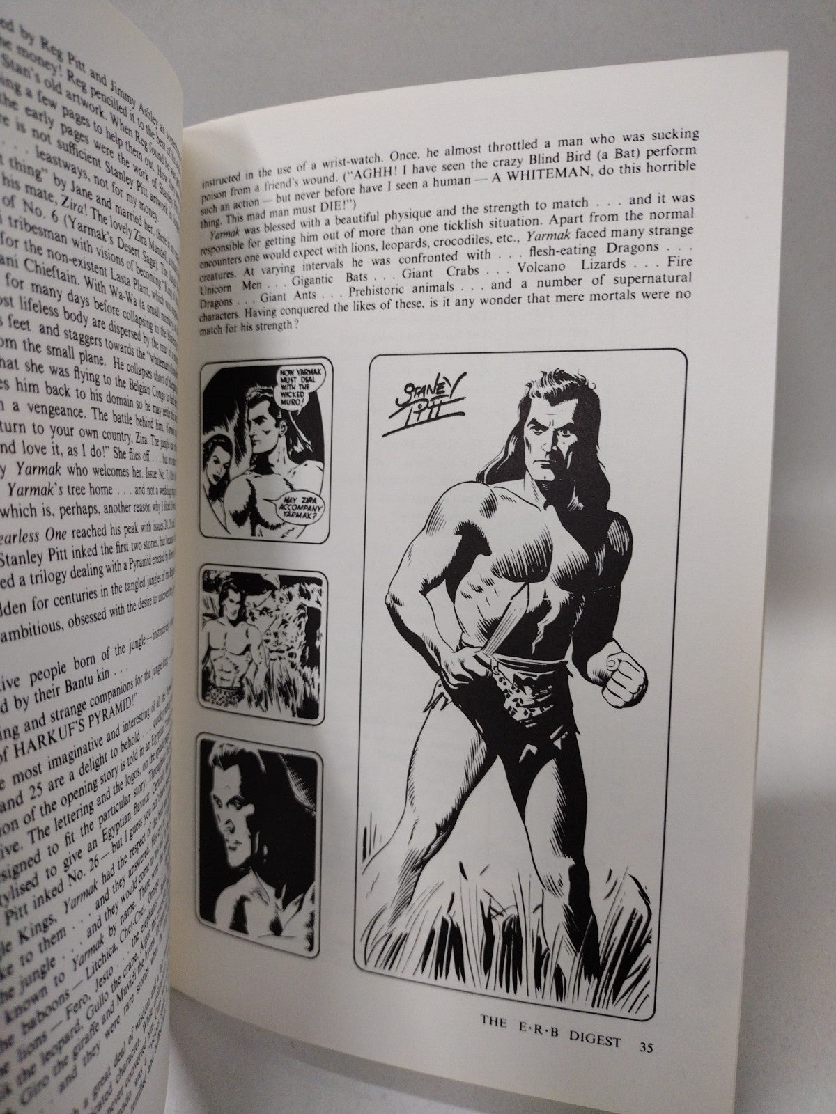 ERB Digest Edgar Rice Burroughs Fanzine Magazine #1 March 1967 Reprint