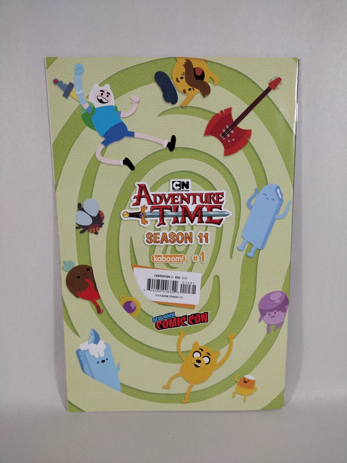 Adventure Time Season 11 #1 (2018) Boom Studios Comic NYCC Variant Cover A VF-NM