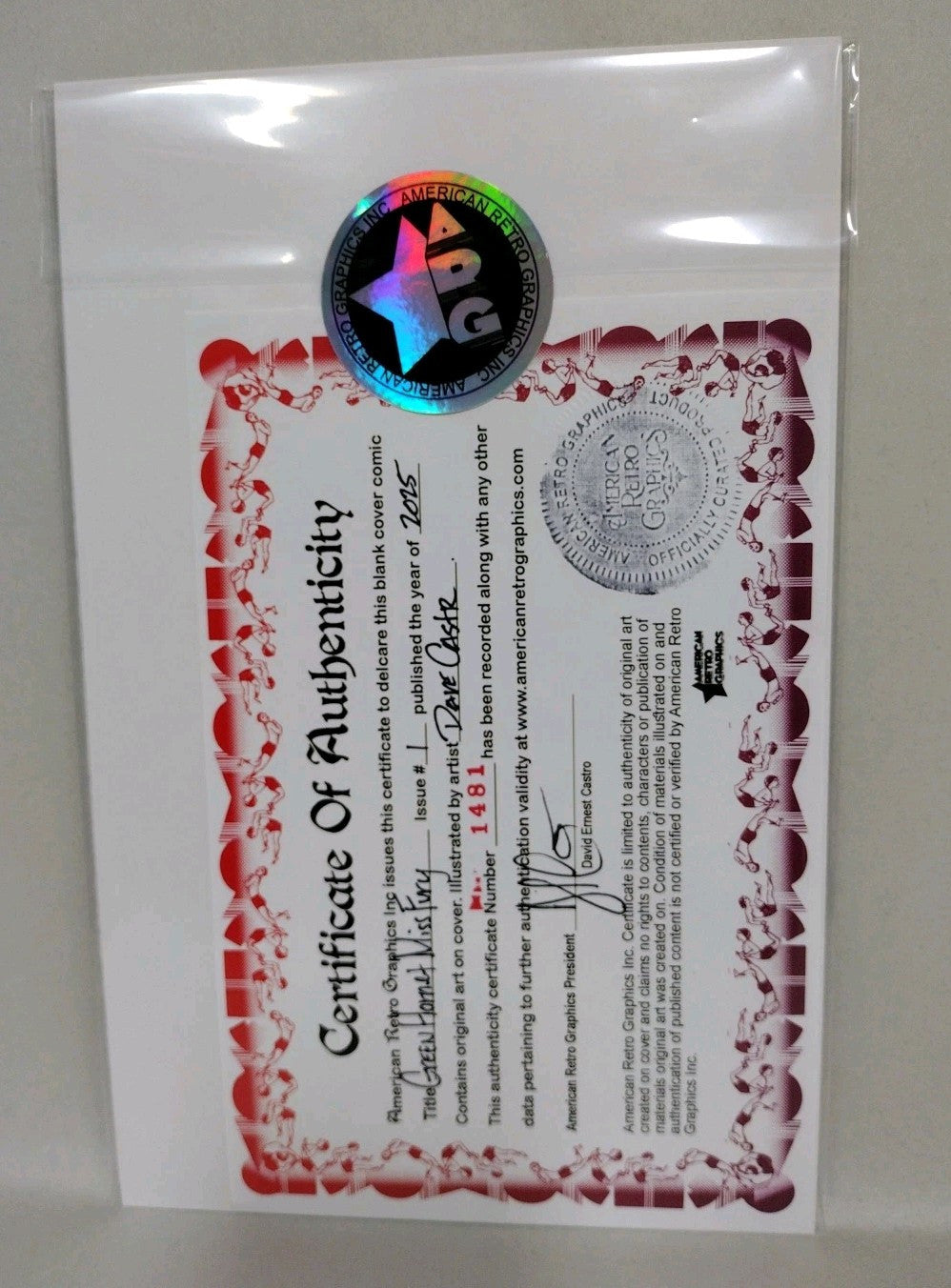 Green Hornet Miss Fury 1 Dynamite 2025 Sketch Cover Comic W Original DCastr Art