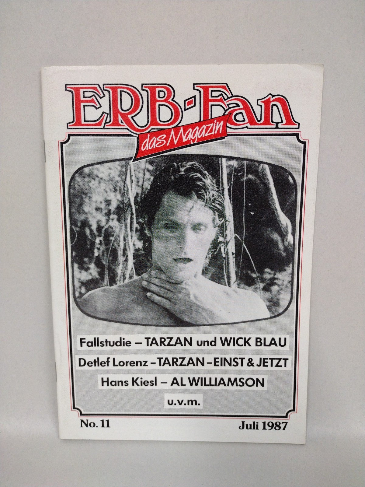 ERB Fan Das Magzin (1986) German Text  Fanzine Lot Of 10 #5-13 +Bazaar #2 Tarzan