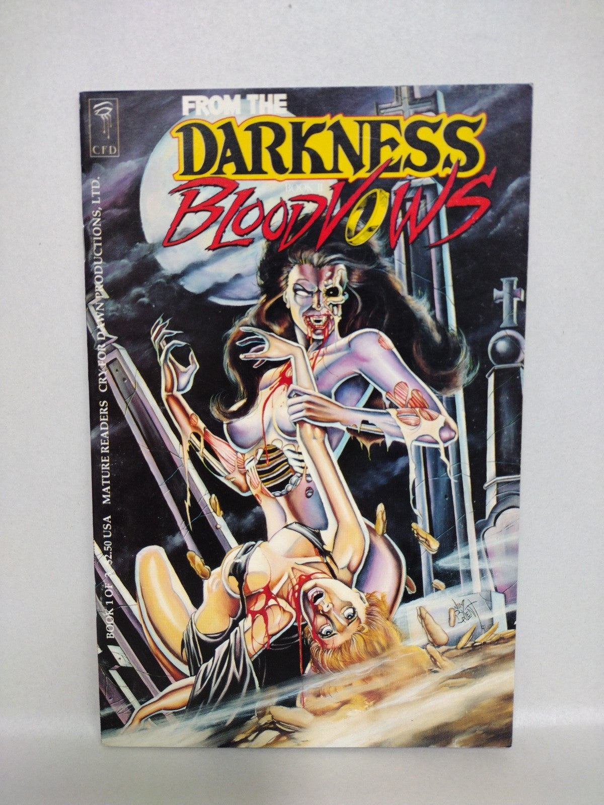 From the Darkness Book II Blood Vows (1992) 1 2 3 Complete Series CFD Jim Balent