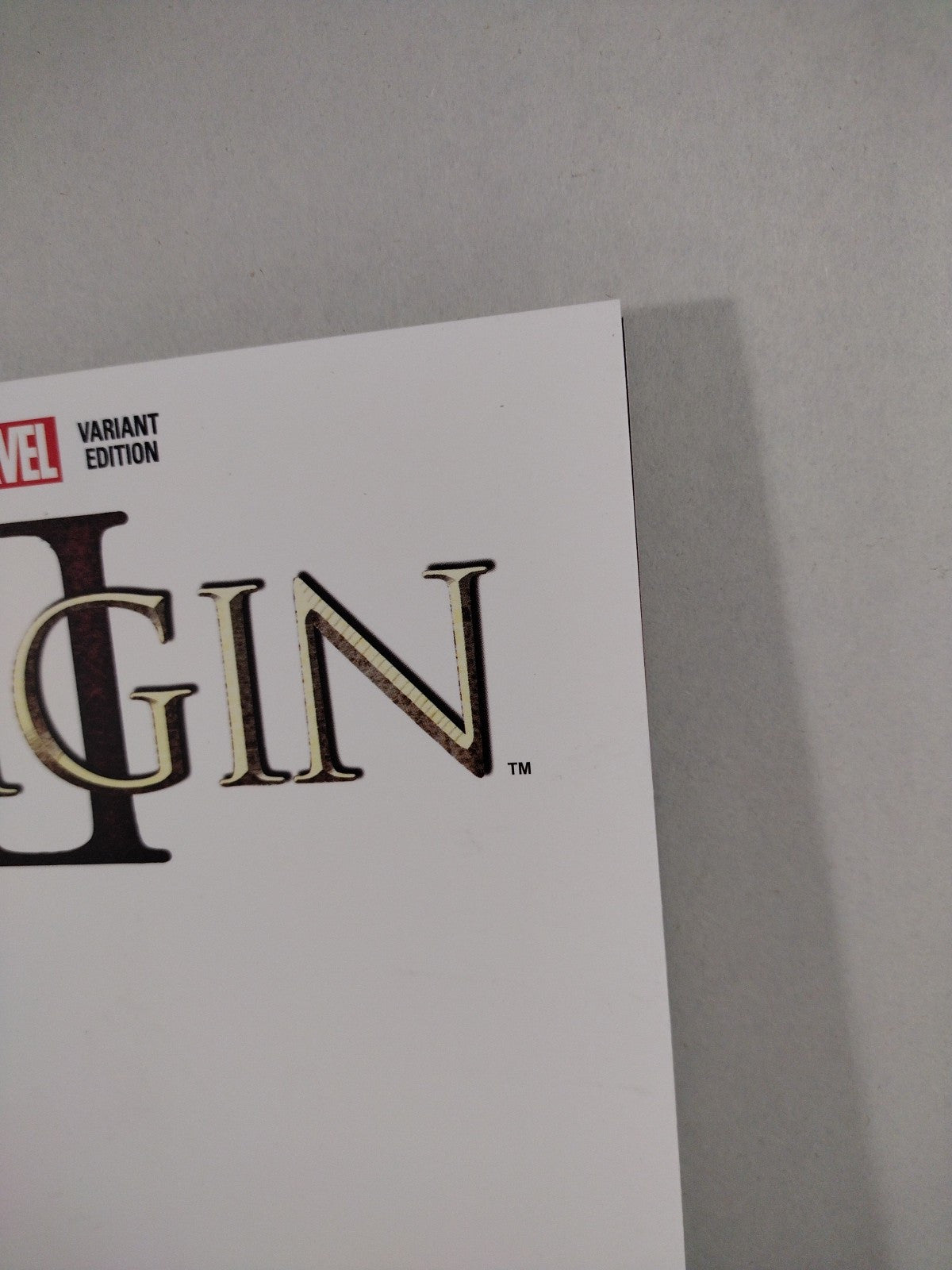 Origin II #1 (2014) Marvel Blank Sketch Variant Cover Comic Wolverine NM