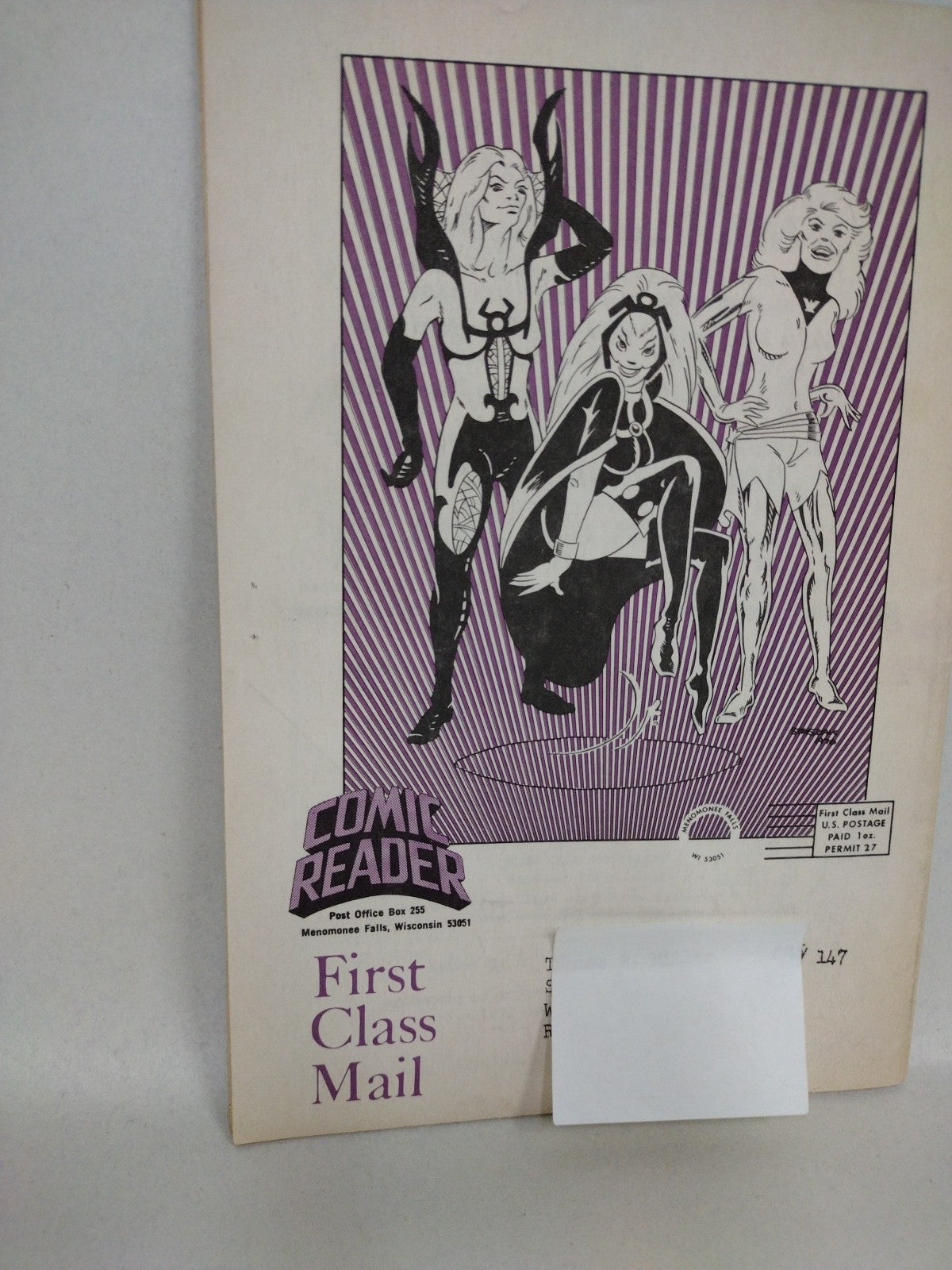 COMIC READER (1976) Fanzine Lot #135 & 141 Tarzan John Carter