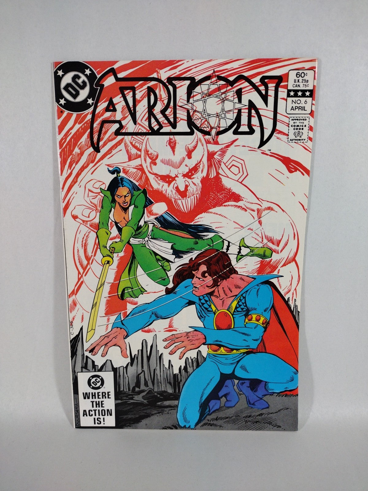 Arion Lord Of Atlantis (1982) DC Comic Lot Set #1-7 Kupperberg Duursema VF-NM