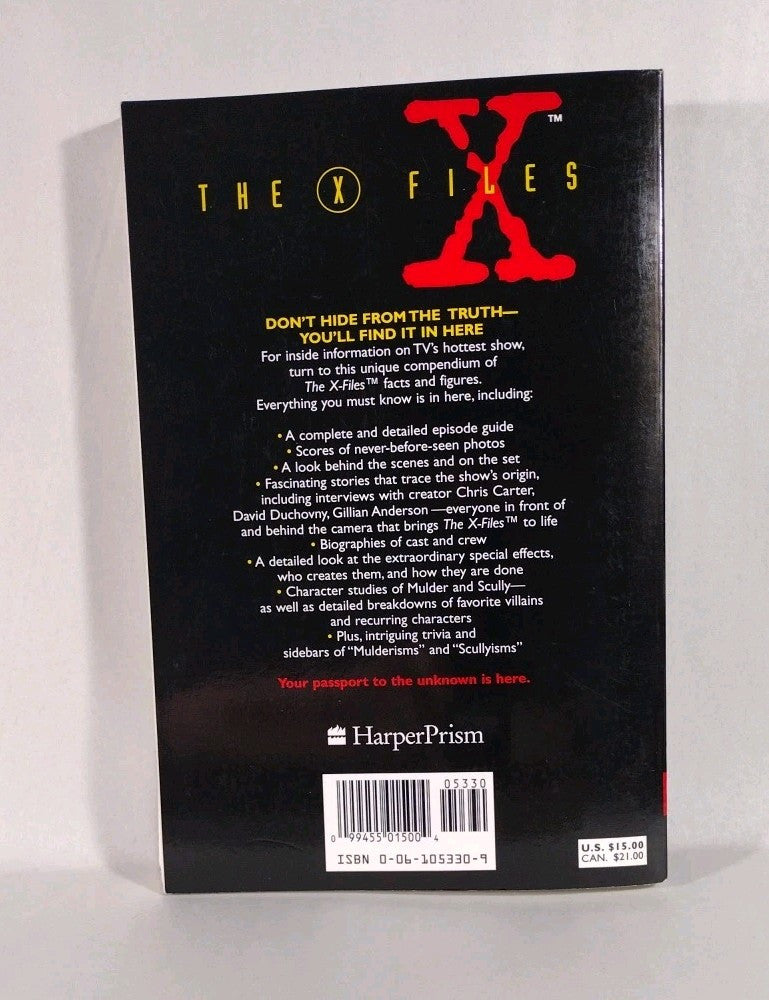 X-Files Official Guide To (1995) Vol 1 2 3 Brian Lowry Andy Meisler Harper Prism