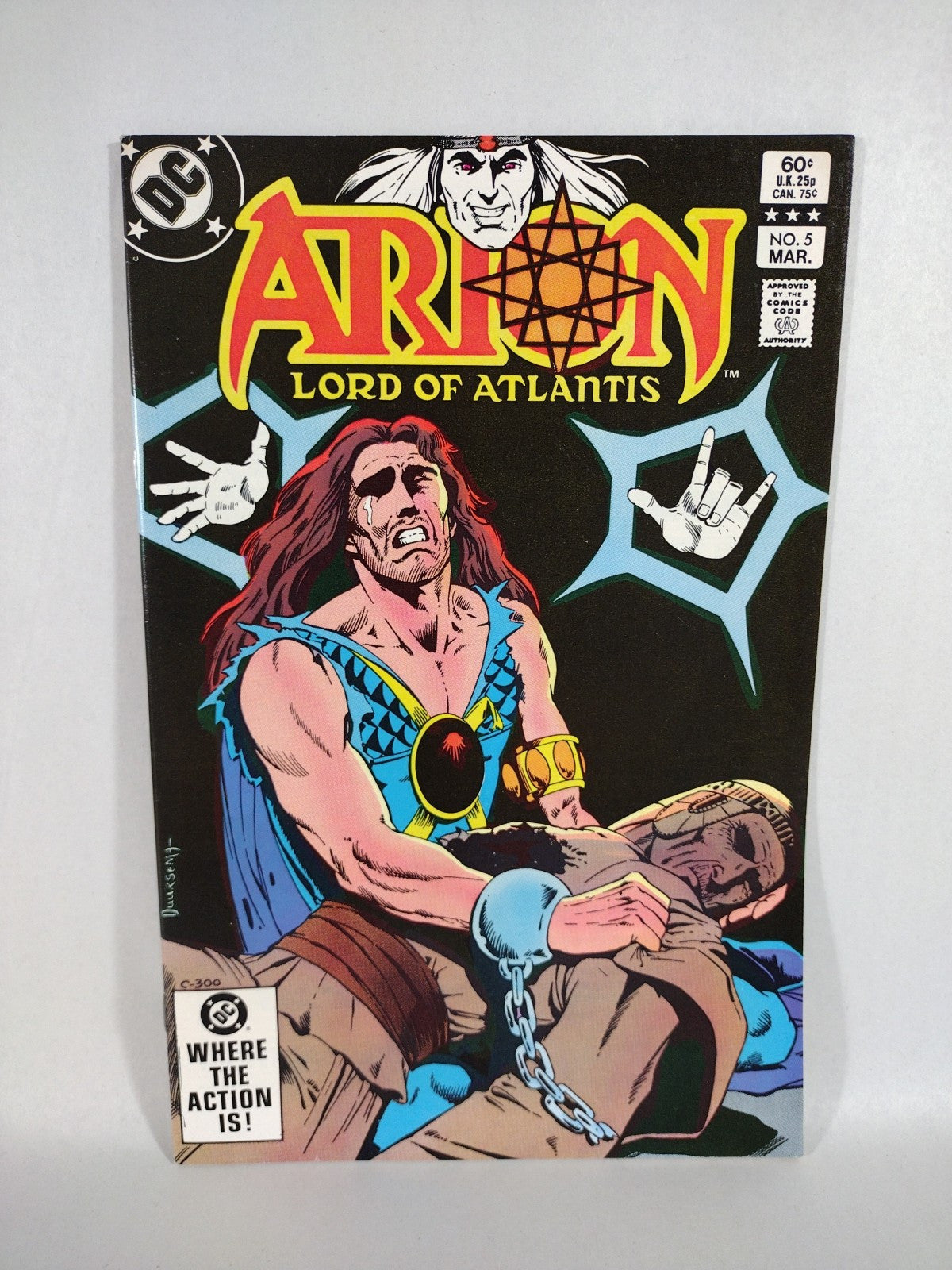 Arion Lord Of Atlantis (1982) DC Comic Lot Set #1-7 Kupperberg Duursema VF-NM