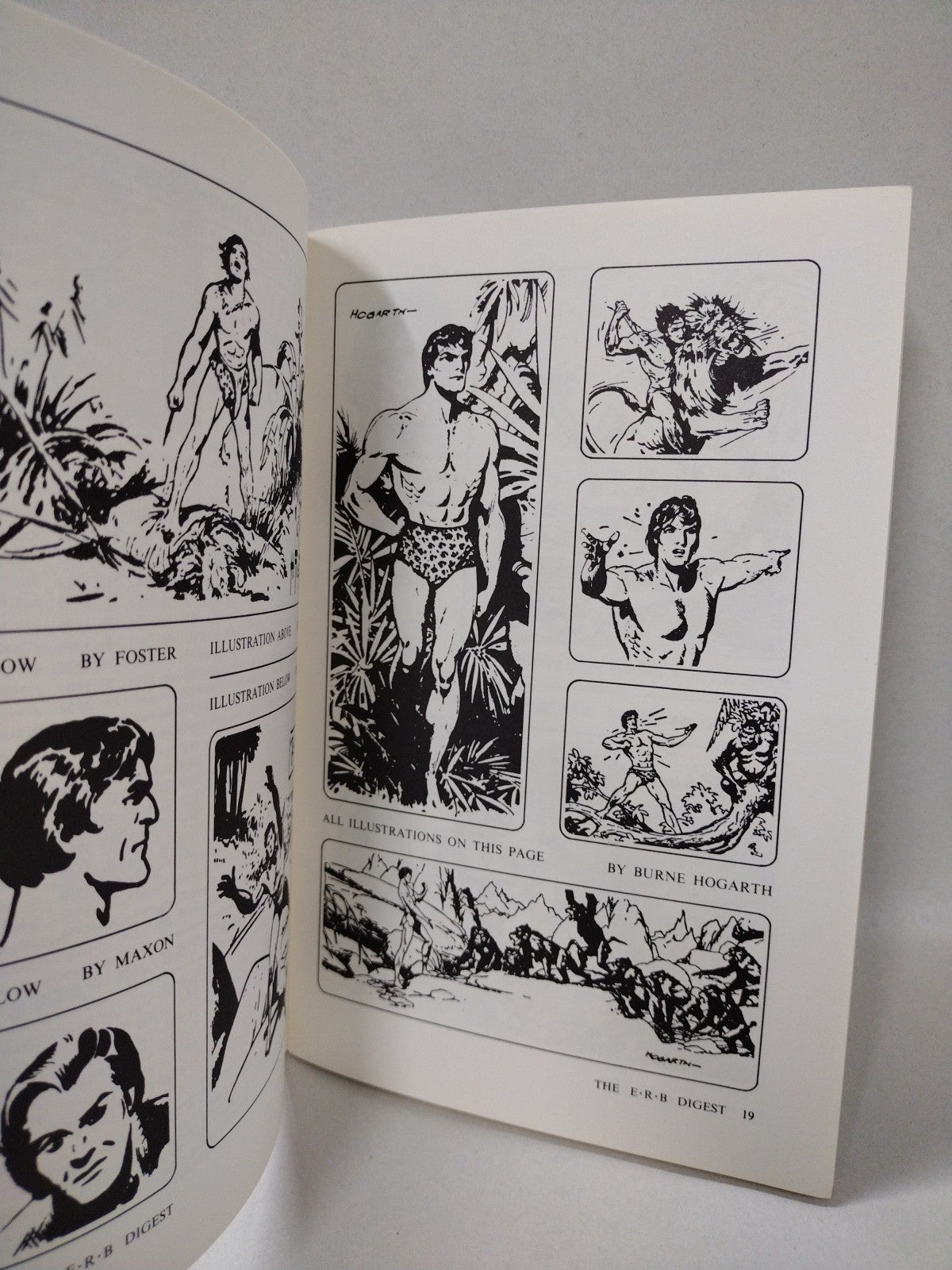 ERB Digest Edgar Rice Burroughs Fanzine Magazine #1 March 1967 Reprint