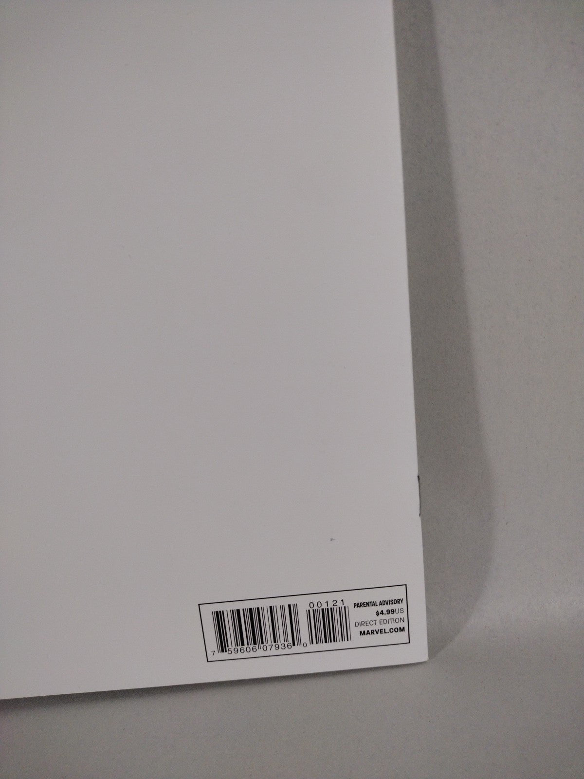 Origin II #1 (2014) Marvel Blank Sketch Variant Cover Comic Wolverine NM