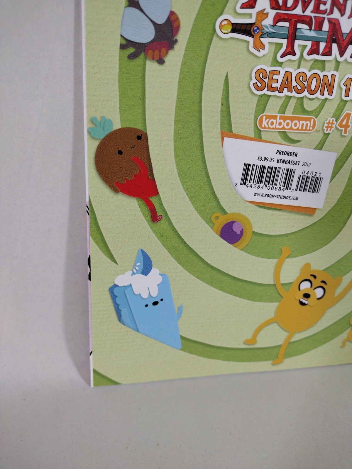 Adventure Time Season 11 #4 (2018) Boom Studios Comic Preorder Variant Cover NM