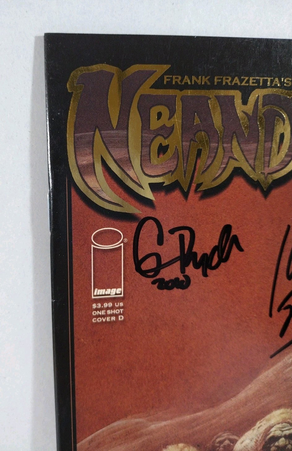 Frank Frazetta Neanderthal #1 Image Comic One Shot Phoenix Exclusive 1/50 Signed